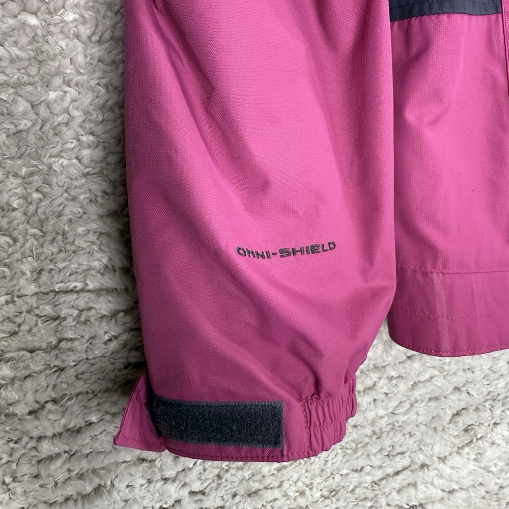 Columbia Jacket Girls 14/16 Pink Blue Omni-Shield‎ 3n1 Waterproof - Picture 6 of 12